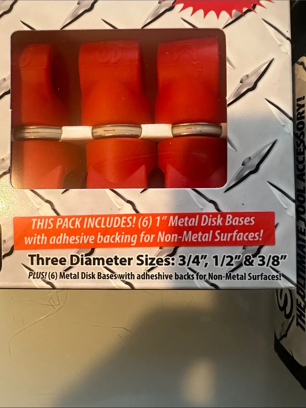 Magnetic Tool Holders — Orange (60 Pack)